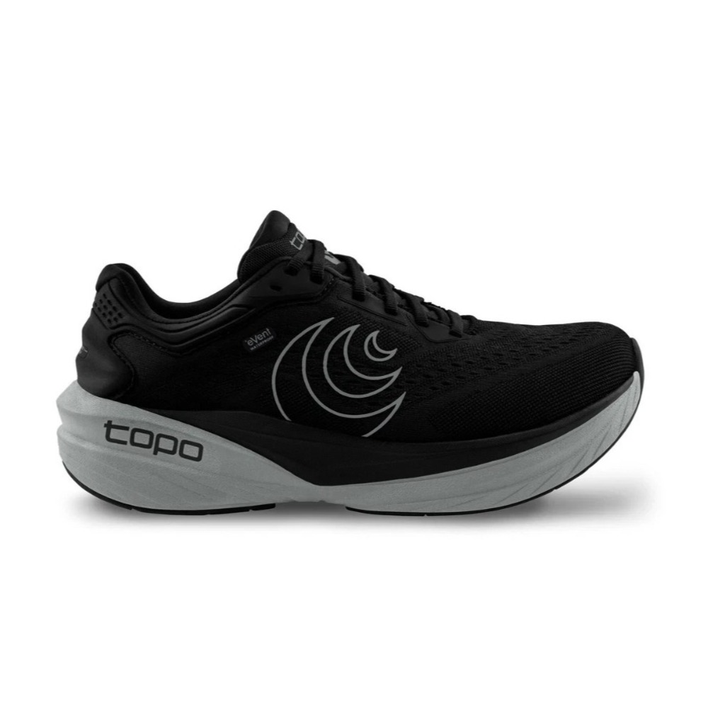 Topo Athletic Phantom 4 Waterproof Mens Size 9 Black Trail Hiking Running Shoes